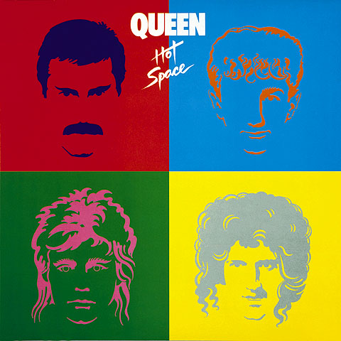 Queen - Hot Space cover