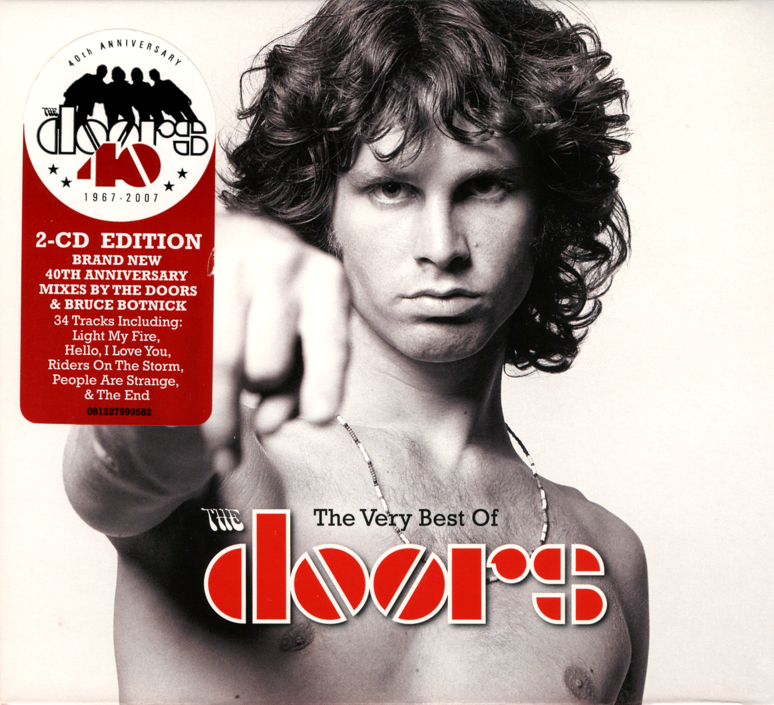 Doors, The - The Doors - The Very Best Of (40th Anniversary Edition) (2CD & DVD) cover