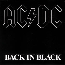 AC/DC - Back in Black cover