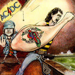 AC/DC - Dirty Deeds Done Dirt Cheap cover