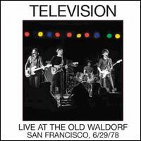 Television - Live at the Old Waldorf cover