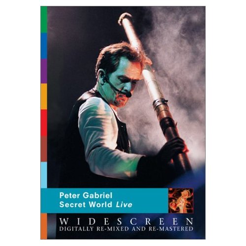 Gabriel, Peter - Secret World Live  DVD cover