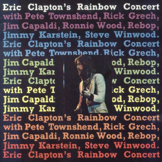 Clapton, Eric - Eric Clapton's Rainbow Concert cover