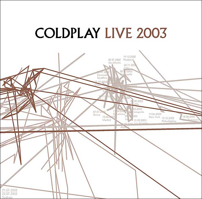 Coldplay - Live 2003 cover