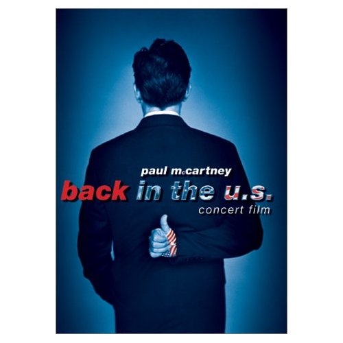 McCartney, Paul - Back In The U.S.   Concert Film    (DVD) cover