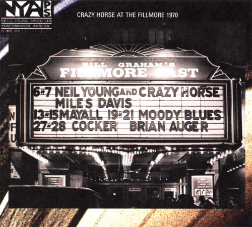 Young, Neil - Live at the Fillmore East cover
