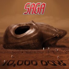 Saga - 10,000 Days cover