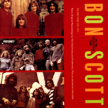 Scott, Bon - Bon Scott: The Early Years 1967 - 1972 cover