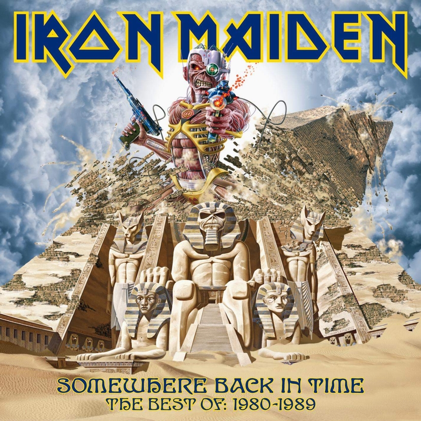 Iron Maiden - Somewhere Back in Time - The Best of 1980 - 1989 cover