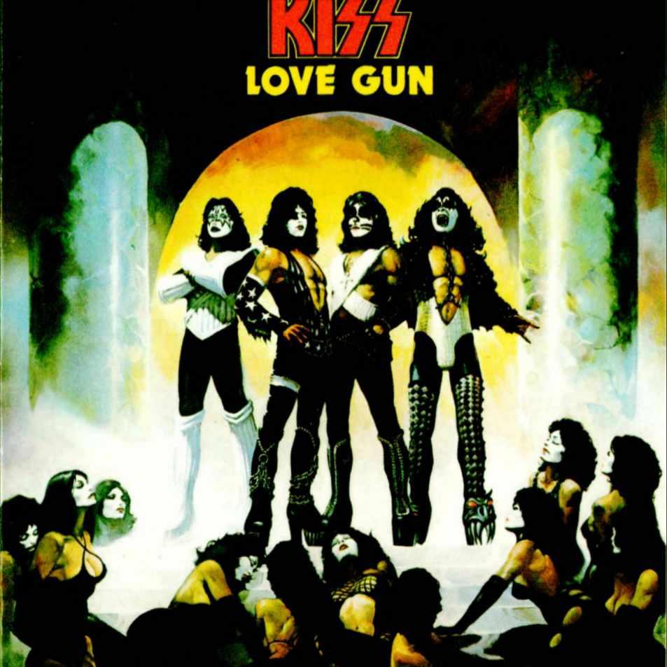 Kiss - Love Gun cover