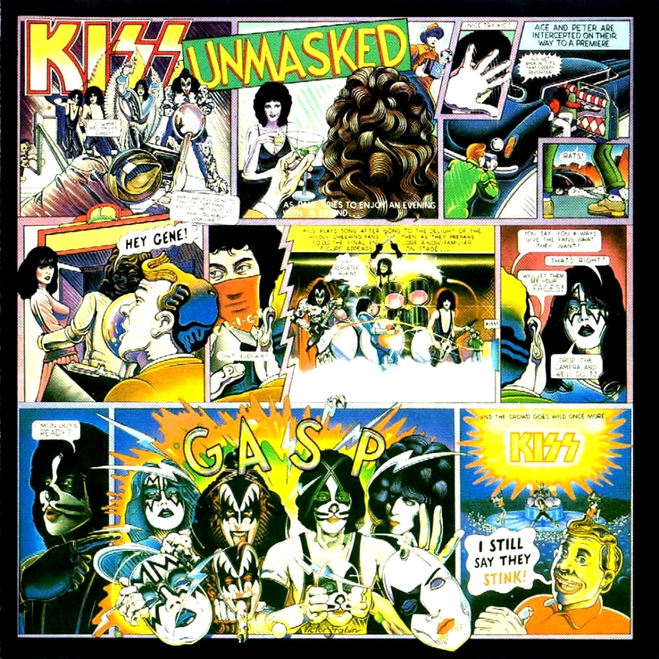 Kiss - Unmasked cover