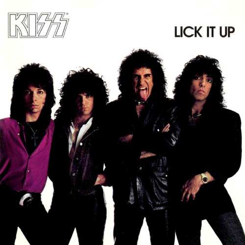 Kiss - Lick It Up cover