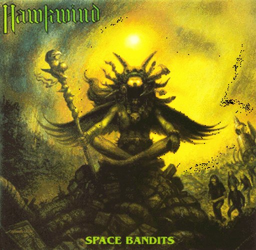 Hawkwind - Space Bandits cover
