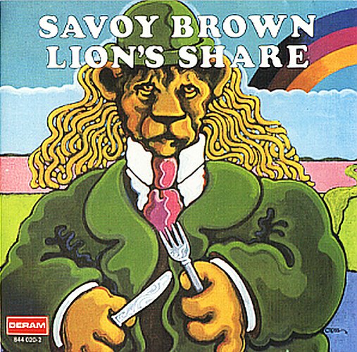 Savoy Brown - Lion´s Share cover