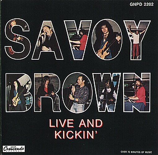 Savoy Brown - Live & Kickin' cover