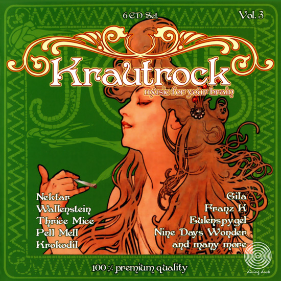 KRAUTROCK - Music for your brain Vol. 3  cover