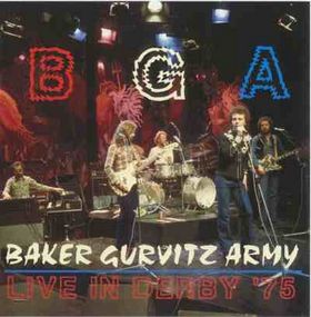 Baker Gurvitz Army - Live in Derby 75 cover