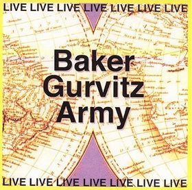 Baker Gurvitz Army - Live (1975) cover