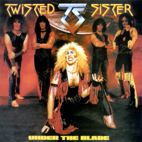 Twisted Sister - Under the Blade cover