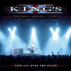 King's X - Live All Over the Place cover