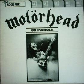 Motörhead - On Parole cover