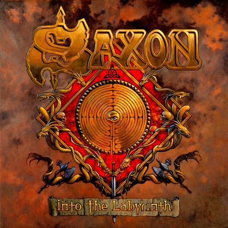 Saxon - Into the Labyrinth cover