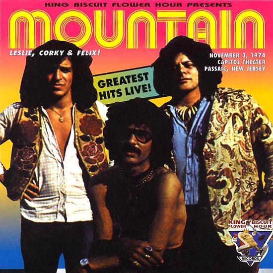 Mountain - Greatest Hits Live! [1974] cover