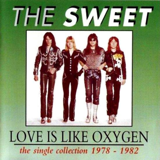 Sweet - Love Is Like Oxygen [the single collection 1978-1982] cover