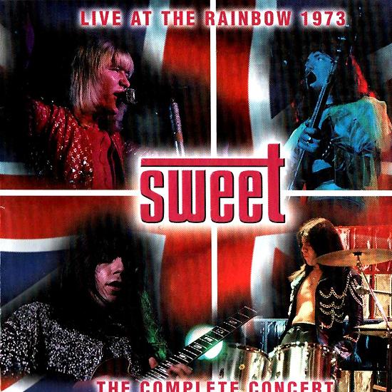 Sweet - Live at the Rainbow 1973 cover