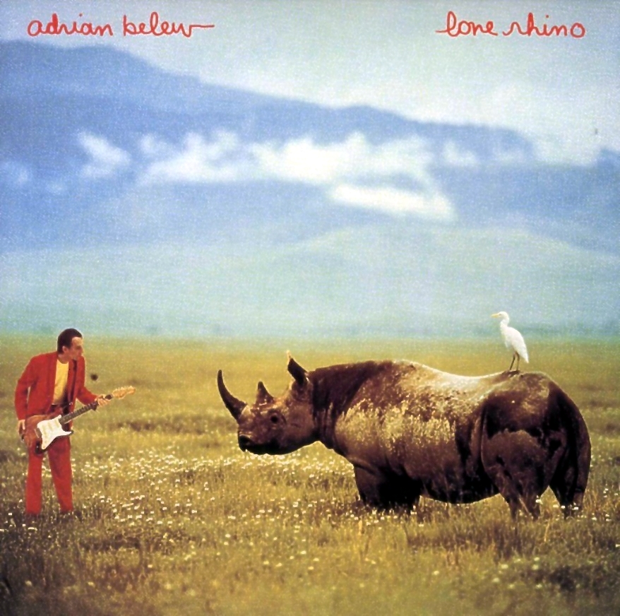Belew, Adrian - Lone Rhino cover
