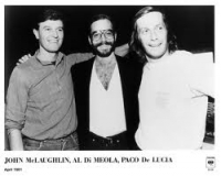 Al DiMeola & John McLaughlin & Paco de Lucia photo